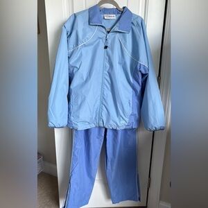 Vintage Wilson Light Blue Track Suit